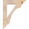 Ekena Millwork Legacy Traditional Smooth Bracket w/ Offset Brace, Douglas Fir, 7 1/2"W x 32"D x 40"H BKT0806X32X40LEC01SDF - alternate 2